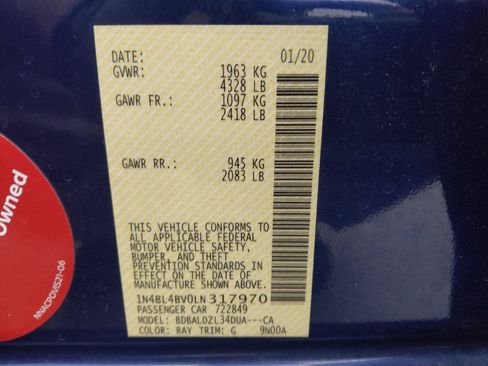 Used 2020 Nissan Altima 2.5 S FWD image 33