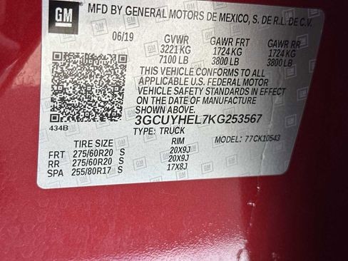 Used 2019 Chevrolet Silverado 1500 High Country w/ Z71 Off-Road Package image 28