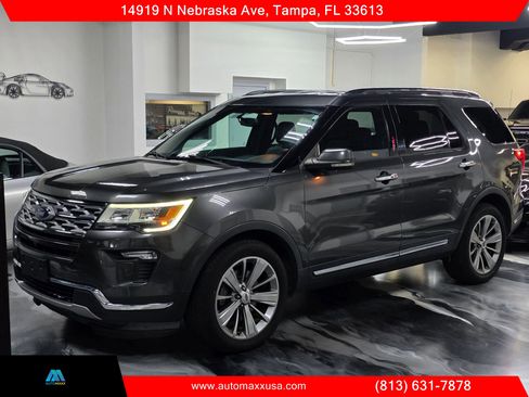 Used 2018 Ford Explorer Limited w/ Class II Trailer Tow Package FWD image 7