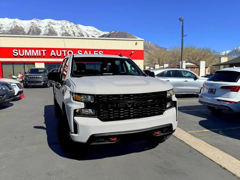 Used 2021 Chevrolet Silverado 1500 Custom Trail Boss w/ Safety Confidence Package AWD/4WD image 2