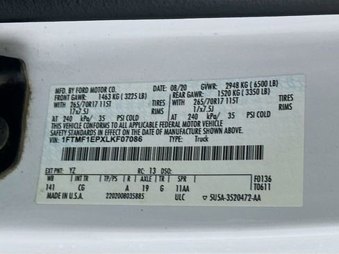 Used 2020 Ford F150 XL w/ Equipment Group 101A Mid image 26