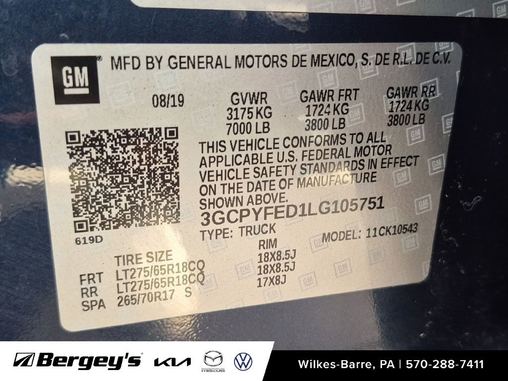 Used 2020 Chevrolet Silverado 1500 LT Trail Boss AWD/4WD image 38