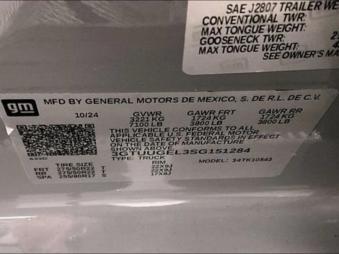 Used 2025 GMC Sierra 1500 Denali w/ Denali Reserve Package AWD/4WD image 43