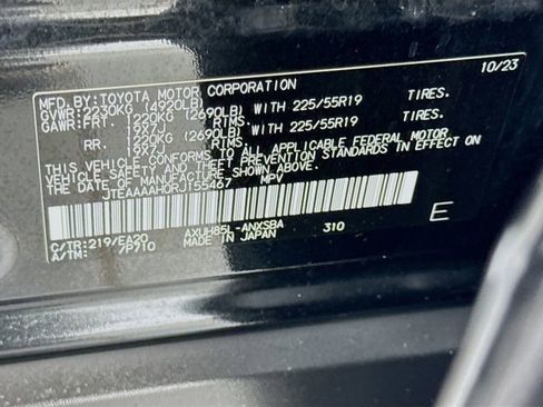 Certified 2024 Toyota Venza Limited AWD/4WD image 34