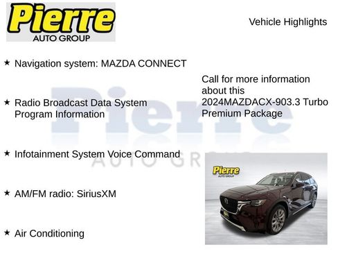 Used 2024 MAZDA CX-90 3.3 Turbo w/ Premium Package image 14