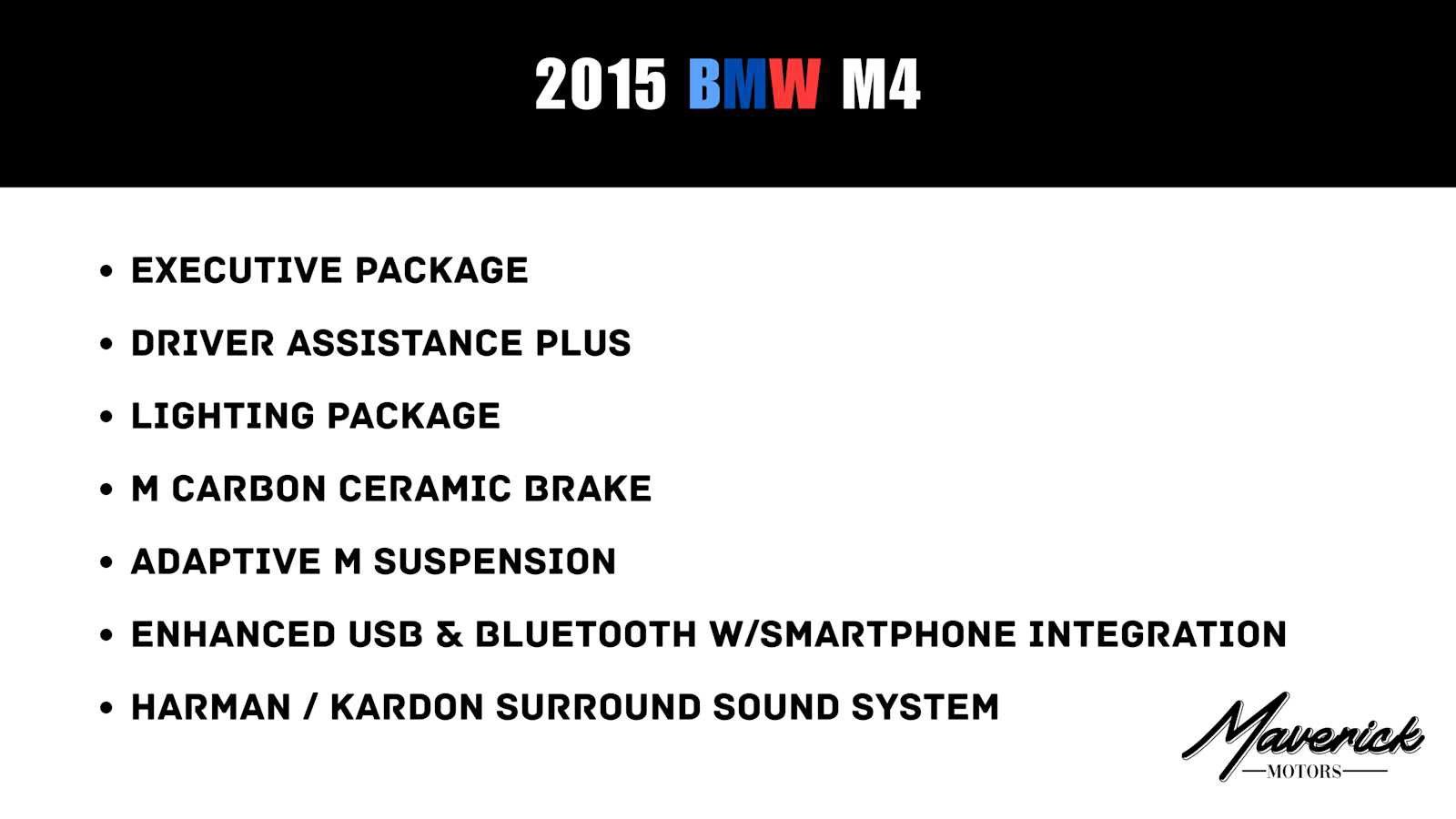 Used 2015 BMW M4 Coupe RWD image 2