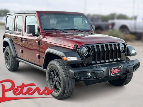 Used 2021 Jeep Wrangler Unlimited Sport image 1