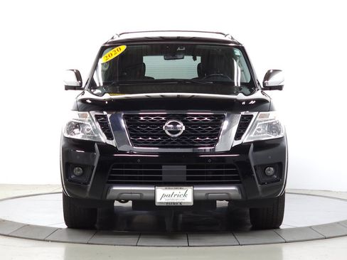 Used 2020 Nissan Armada Platinum w/ Captain's Chairs Package AWD/4WD image 2