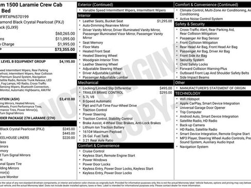 Used 2023 RAM 1500 Laramie AWD/4WD image 12
