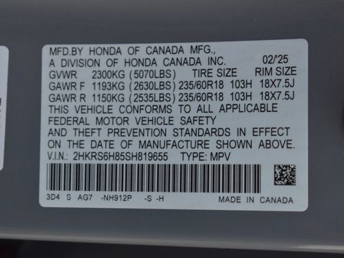 Used 2025 Honda CR-V Sport-L image 62