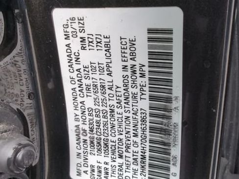 Used 2016 Honda CR-V EX-L image 18