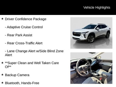 Used 2024 Chevrolet Trax LT w/ Driver Confidence Package FWD image 11