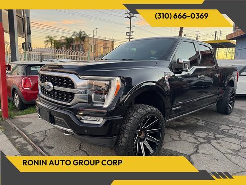 Used 2021 Ford F150 Platinum w/ Max Trailer Tow Package image 1