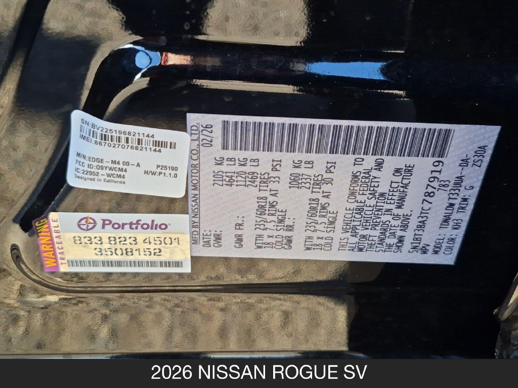 Certified 2026 Nissan Rogue SV FWD image 25