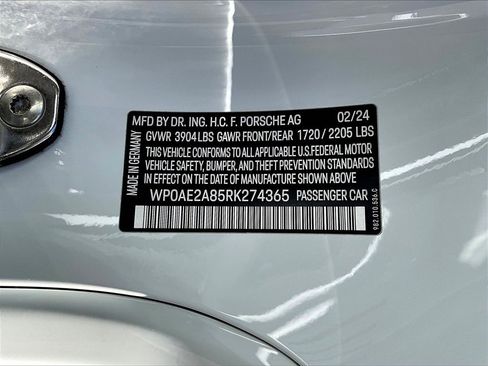 Certified 2024 Porsche 718 Cayman GT4 RS image 35