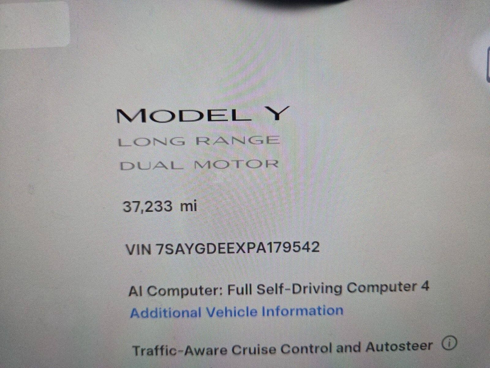Used 2023 Tesla Model Y Long Range AWD/4WD image 5