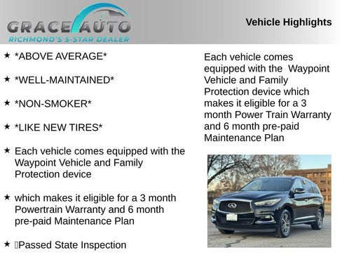 Used 2020 INFINITI QX60 Luxe w/ Essential Package image 2