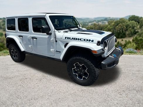 Used 2023 Jeep Wrangler Unlimited Rubicon 4xe w/ Cold Weather Group AWD/4WD image 1
