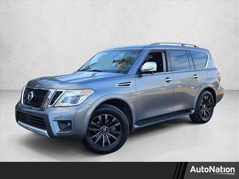 Used 2017 Nissan Armada Platinum w/ Captain Seat Package image 1