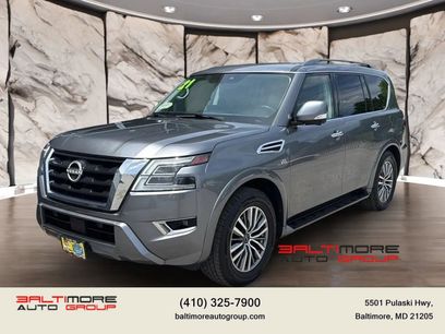 Used 2021 Nissan Armada SL w/ Captain's Chairs Package