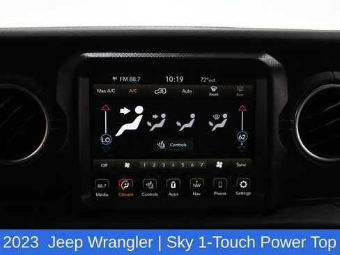 Used 2023 Jeep Wrangler Unlimited Sahara w/ Cold Weather Group AWD/4WD image 14