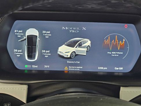 Used 2019 Tesla Model X 75D AWD/4WD image 25