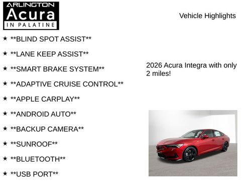 New 2026 Acura Integra A-Spec image 7