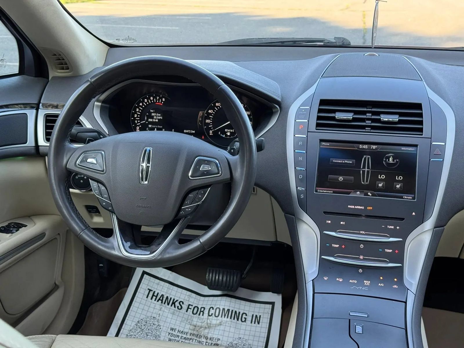 Used 2015 Lincoln MKZ AWD w/ Equipment Group 101A Select image 18