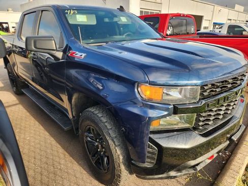 Used 2021 Chevrolet Silverado 1500 Custom Trail Boss w/ LPO, Dark Essentials Package image 1
