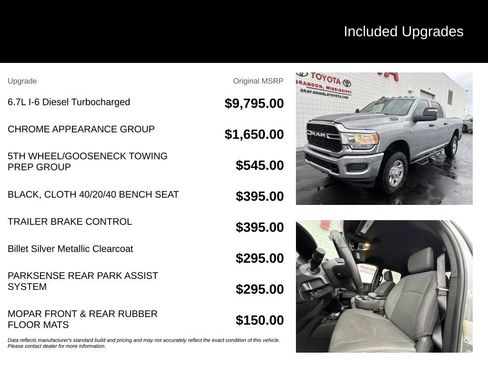 Used 2024 RAM 2500 Tradesman w/ Chrome Appearance Group AWD/4WD image 7