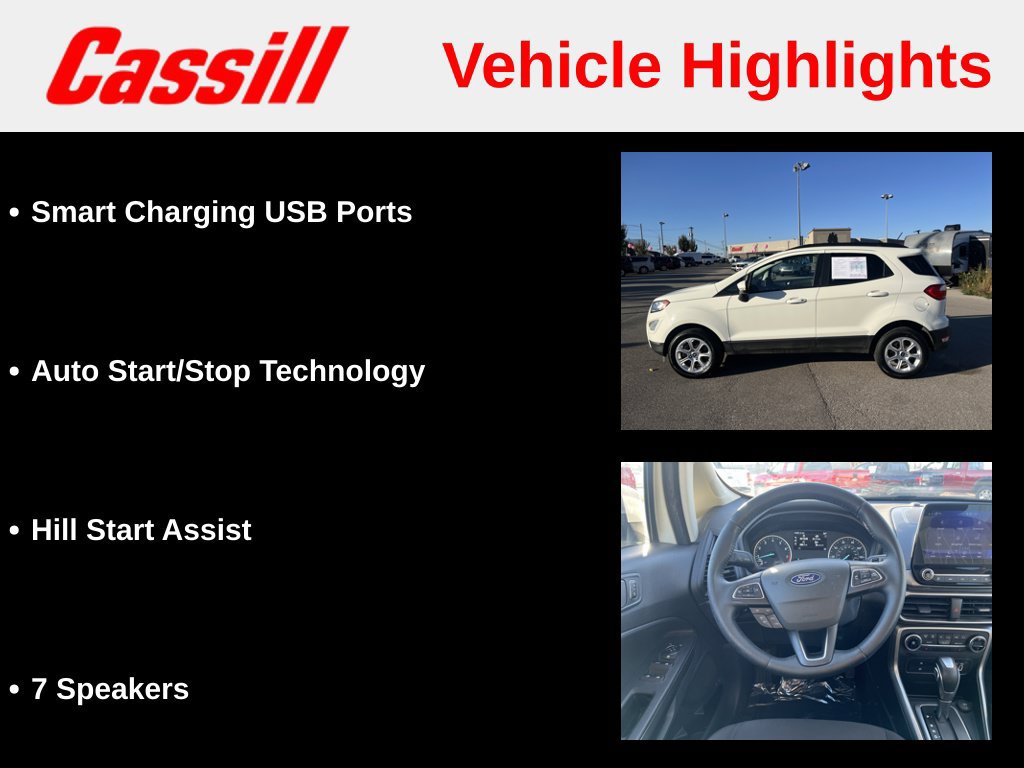 Used 2020 Ford EcoSport SE w/ SE Convenience Package AWD/4WD image 14