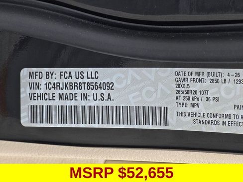 New 2026 Jeep Grand Cherokee L Limited w/ Trailer Tow Package AWD/4WD image 43