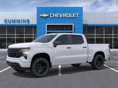 New 2026 Chevrolet Silverado 1500 Custom w/ LPO, Dark Essentials Package RWD image 2