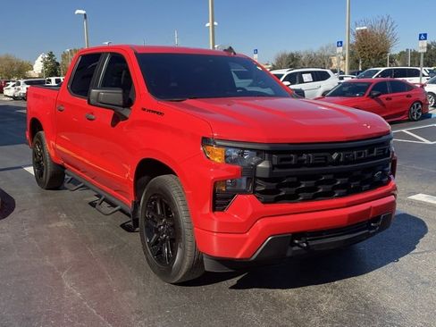 Used 2022 Chevrolet Silverado 1500 Custom w/ LPO, Dark Essentials Package image 2