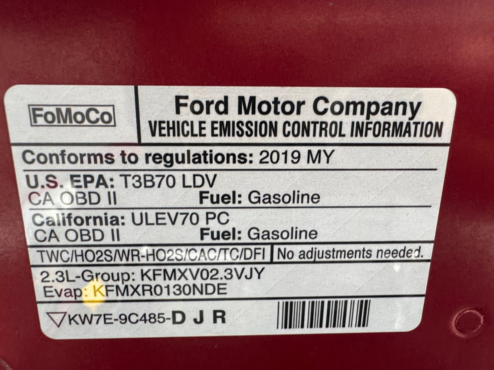 Used 2019 Ford Mustang Coupe w/ Equipment Group 101A RWD image 22