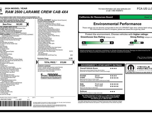 Used 2024 RAM 2500 Laramie image 2
