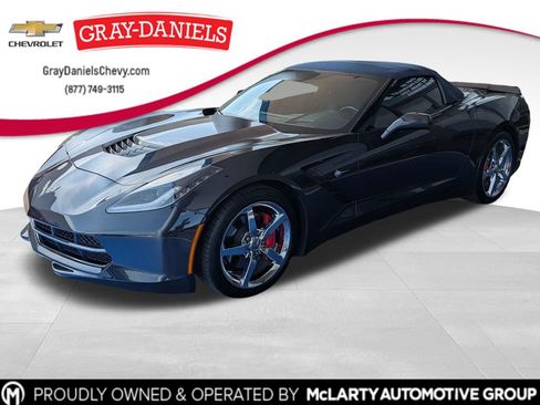 Used 2014 Chevrolet Corvette Stingray Convertible w/ 3LT Preferred Equipment Group RWD image 1