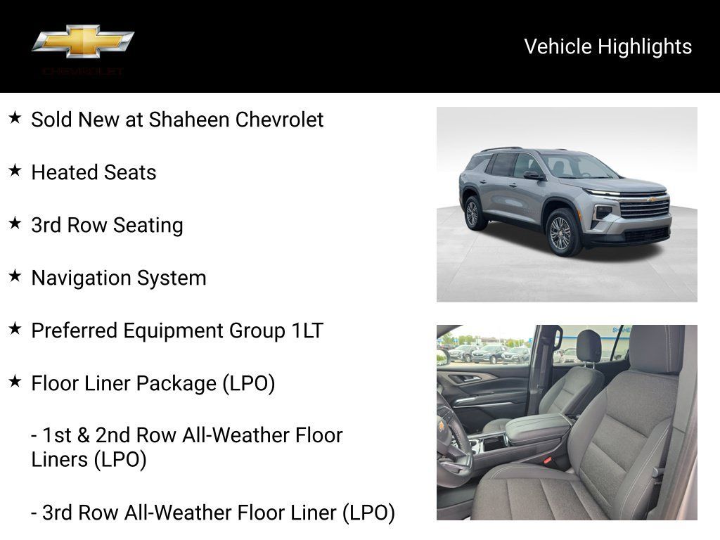 Used 2024 Chevrolet Traverse LT w/ Trailering Package AWD/4WD image 18