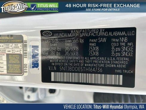 New 2026 Hyundai Santa Cruz SEL AWD/4WD image 34