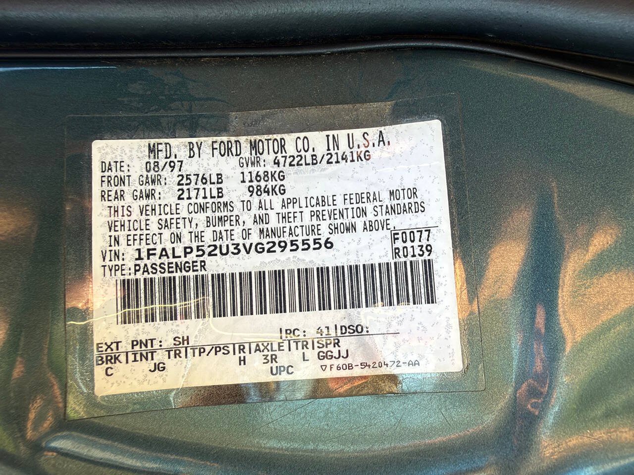 Used 1997 Ford Taurus GL FWD image 18