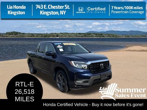 Certified 2023 Honda Ridgeline RTL-E image 1