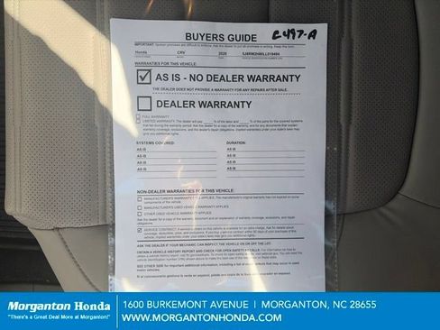 Used 2020 Honda CR-V EX-L image 16
