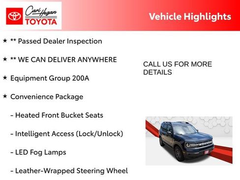 Used 2022 Ford Bronco Sport Big Bend w/ Convenience Package AWD/4WD image 5