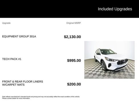Certified 2025 Ford Escape ST-Line w/ Equipment Group 301A FWD image 6