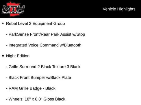 Used 2023 RAM 1500 Rebel w/ Rebel Level 2 Equipment Group image 29