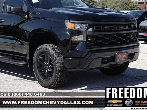 New 2026 Chevrolet Silverado 1500 Custom Trail Boss w/ Dark Appearance Package AWD/4WD image 38