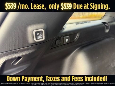 New 2025 Jeep Grand Cherokee Altitude image 15