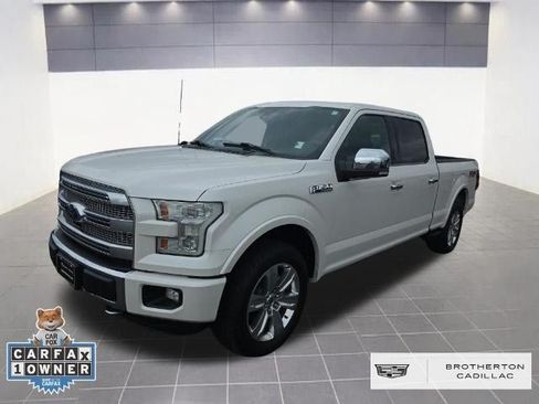 Used 2016 Ford F150 Platinum w/ Equipment Group 701A Luxury AWD/4WD image 1