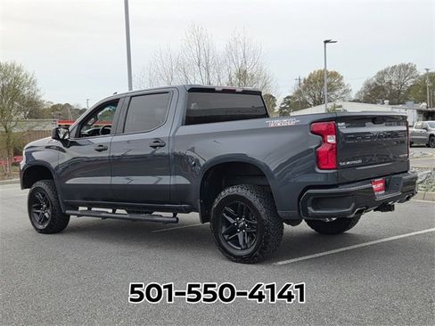 Used 2021 Chevrolet Silverado 1500 Custom Trail Boss w/ LPO, Dark Essentials Package image 3