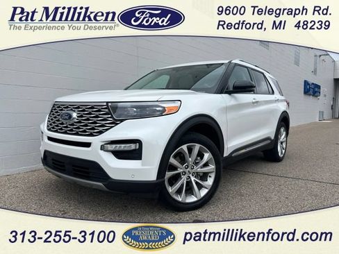 Certified 2023 Ford Explorer Platinum w/ Technology Package AWD/4WD image 1